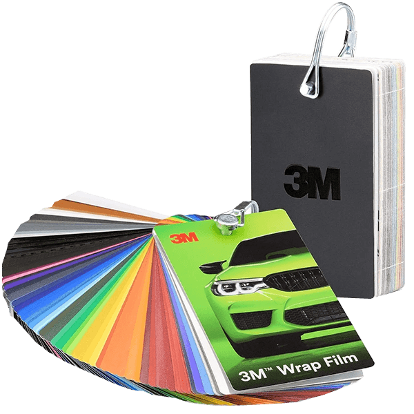 3M wrap film color options